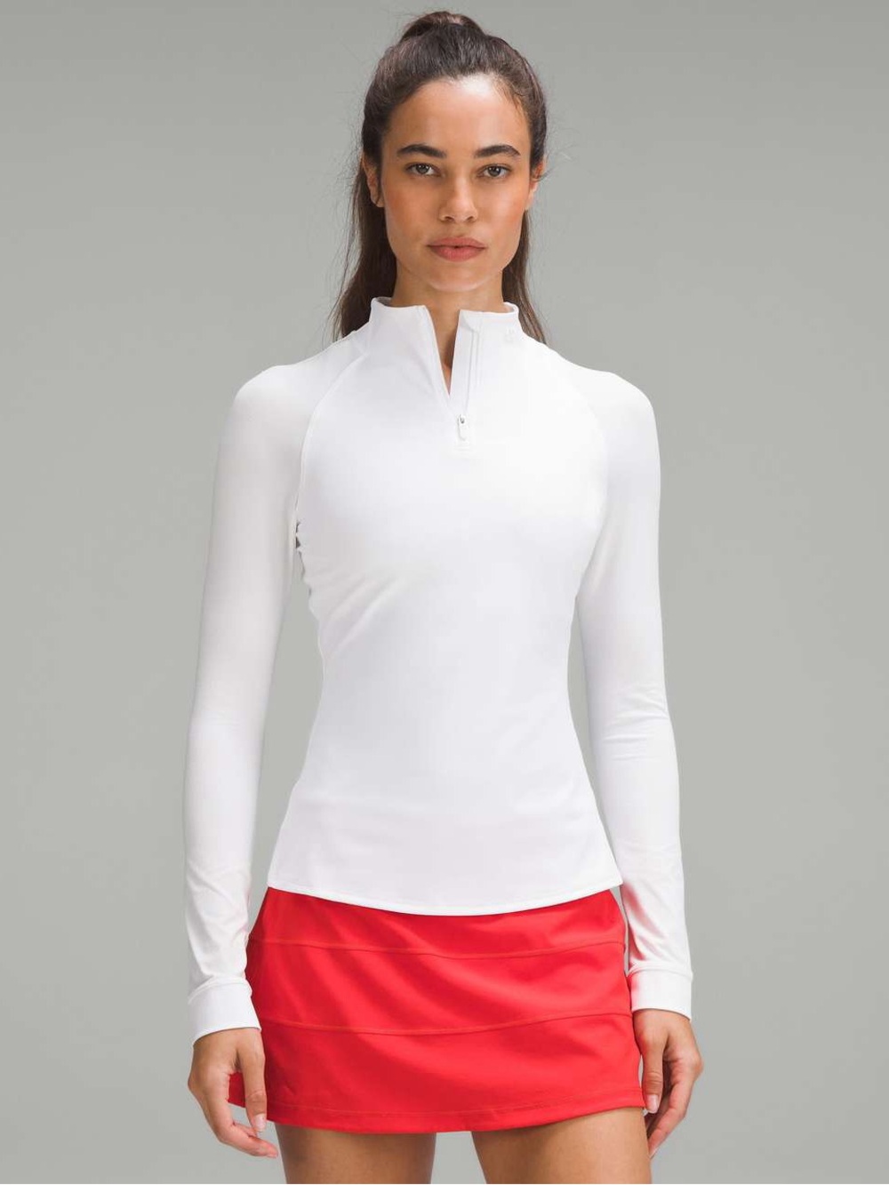 Lululemon Nulux Half Zip Golf Long Sleeve Shirt